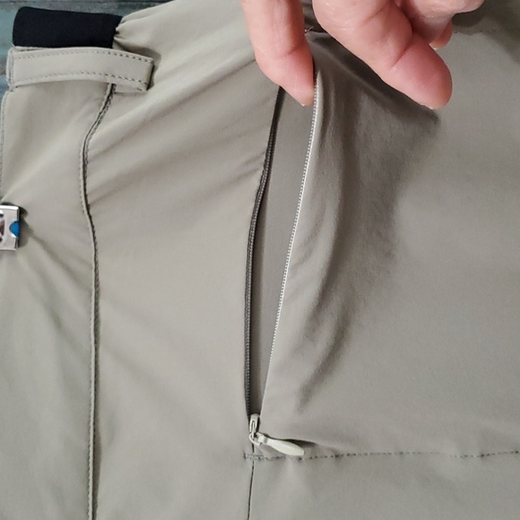 OUTDOORSPORTS Women's Hiking Pants in Khaki, Size 38, NWT - Picture 4 of 12